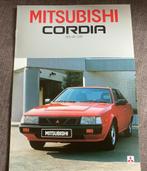 Mitsubishi Cordia, folder, 1985, Ophalen of Verzenden, Zo goed als nieuw, Mitsubishi