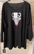 Leuk zwart shirt van Yoek amsterdam maat XXL 54 56 nieuw, Ophalen of Verzenden, Nieuw, Zwart, Shirt of Top