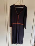 Jurk van Comma maat 44, Blauw, Maat 42/44 (L), Zo goed als nieuw, Onder de knie