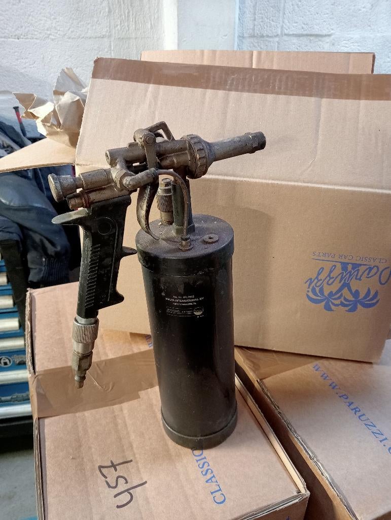 Steiner tectyl spuit professioneel oldtimer, Ophalen of Verzenden, Zo goed als nieuw