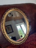 Mooie antieke ovale spiegel 45 cm, Minder dan 100 cm, Minder dan 50 cm, Ophalen of Verzenden, Ovaal