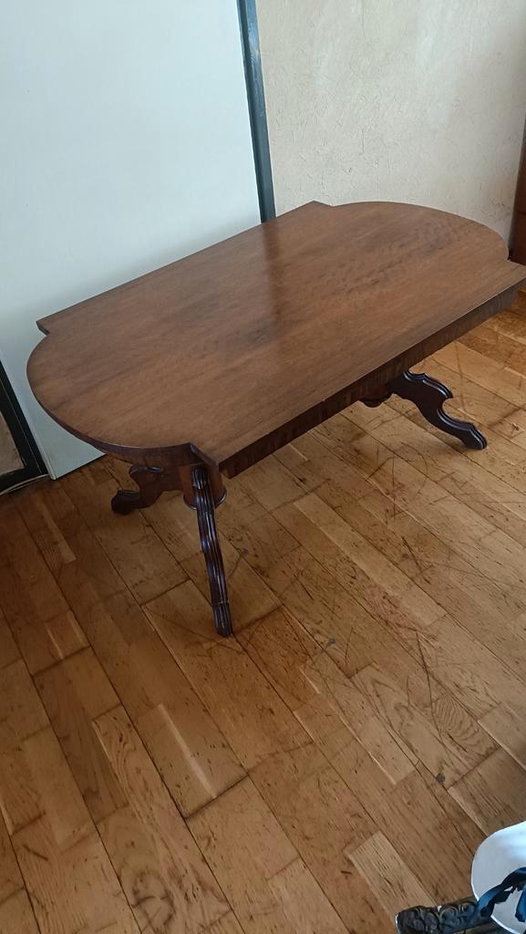 mahonie salon tafel, Antiek en Kunst, Antiek | Meubels | Tafels, Ophalen of Verzenden