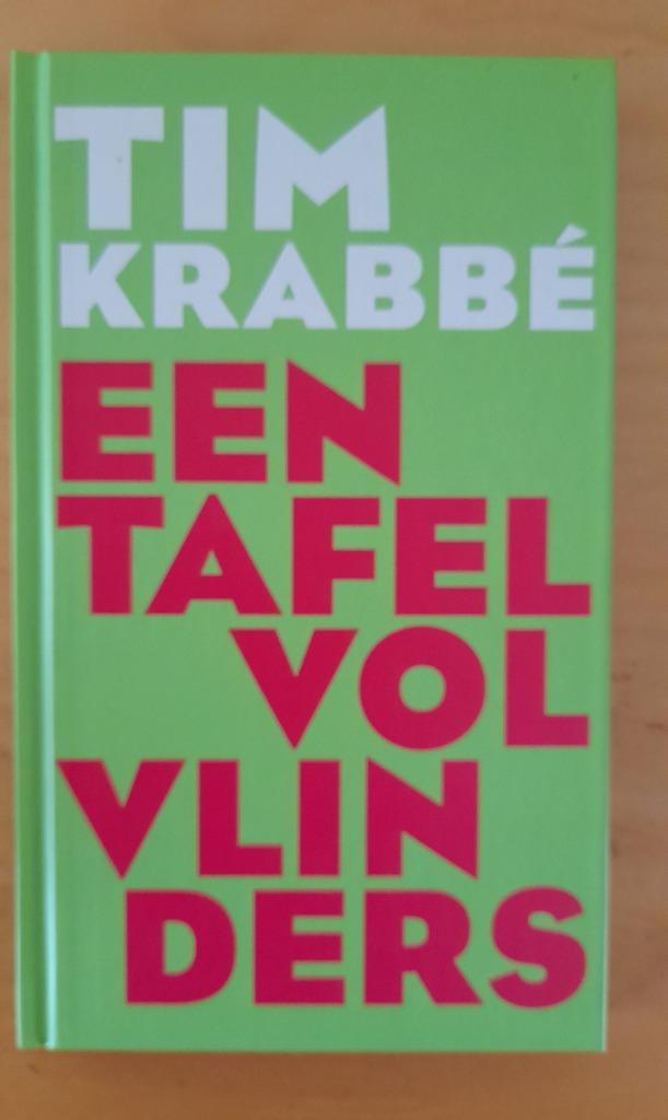 Tim Krabbé - Een tafel vol vlinders, Boeken, Boekenweekgeschenken, Gelezen, Ophalen of Verzenden