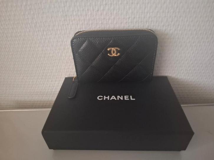 Chanel Zippy/ Cardholder, Sieraden, Tassen en Uiterlijk, Portemonnees, Nieuw, Zwart, Ophalen