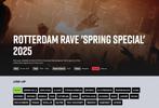 Rotterdam Rave Spring Special (4 tickets) - 29 maart 2025, Tickets en Kaartjes, Evenementen en Festivals, Drie personen of meer