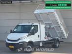 Iveco Daily 72C18 3.0L Open Laadbak Dubbellucht 3,5t Trekhaa, Auto's, Bestelauto's, Stof, Gebruikt, Euro 6, 4 cilinders