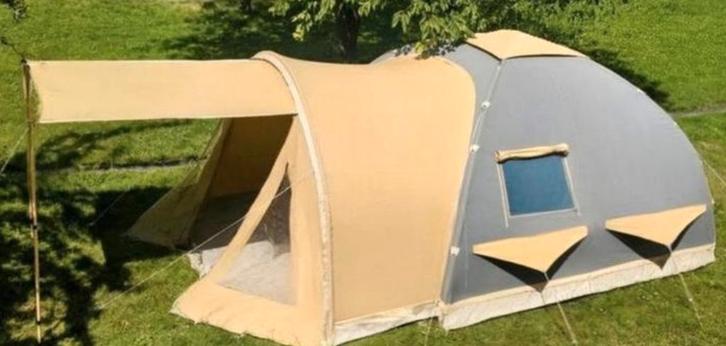 Zeer nette Karsten (tent) Comfort 350, Caravans en Kamperen, Tenten, tot en met 4, Zo goed als nieuw, Ophalen