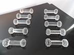 Art Deco Val st Lambert Messenleggers, 10-persoons