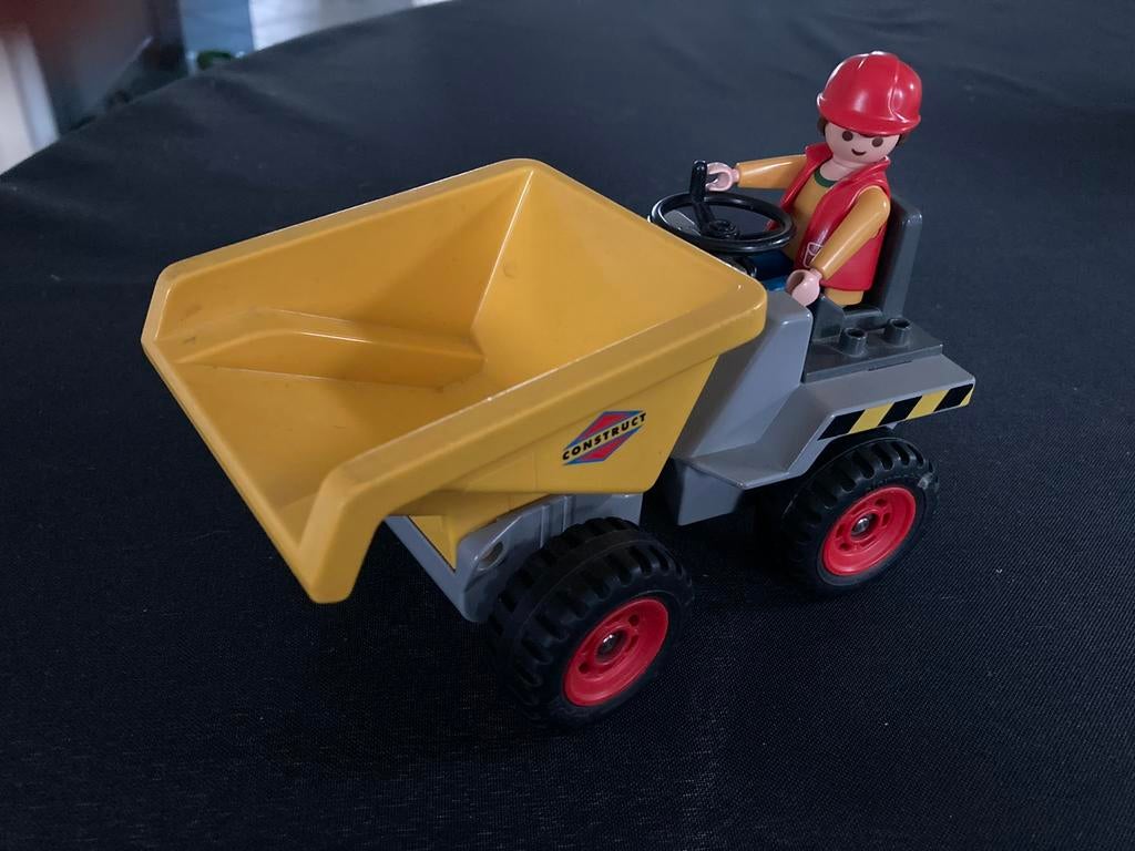 Playmobil kiepwagen, dumper., Kinderen en Baby's, Speelgoed | Playmobil, Ophalen of Verzenden, Zo goed als nieuw
