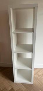 IKEA Kallax 4 vakkenkast - Wit, Ophalen, Met plank(en), Gebruikt, 100 tot 150 cm