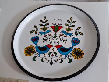 Vintage dienblad birds mid century Pensylvania beschikbaar voor biedingen