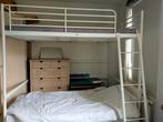 Ikea Svarta tweepersoons hoogslaper wit, inc matras, Huis en Inrichting, Slaapkamer | Stapelbedden en Hoogslapers, 180 tot 200 cm