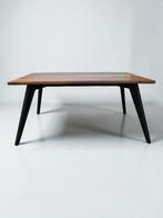 Design tafel Notenhout, Huis en Inrichting, Tafels | Eettafels, Ophalen, Nieuw, 50 tot 100 cm, 150 tot 200 cm