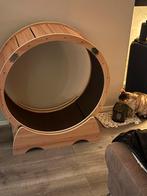 Houten Katten loopwiel, Dieren en Toebehoren, Kattenspeelgoed, Ophalen, Zo goed als nieuw, Overig speelgoed