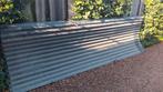 Metalen golfplaten gebruikt, Doe-het-zelf en Verbouw, Platen en Panelen, Ophalen, Gebruikt, Overige materialen, Minder dan 20 mm