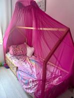 Roze klamboe voor kinderbed, Kinderen en Baby's, Kinderkamer | Bedden, Ophalen, 70 tot 85 cm, Zo goed als nieuw, Hoogslaper of Stapelbed