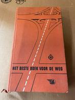 Vintage Wegkaatten Benelux ANWB - Het beste boek voor de weg, Gelezen, Ophalen of Verzenden, Landkaart, 1800 tot 2000