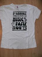 leuk wit shirt, Kinderen en Baby's, Kinderkleding | Maat 158, Ophalen of Verzenden, Zo goed als nieuw, Meisje, Shirt of Longsleeve