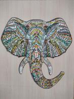 Puzzel van hout, leuk voor kinderen en volwassenen, Ophalen, Meer dan 50 stukjes, Zo goed als nieuw, Van hout