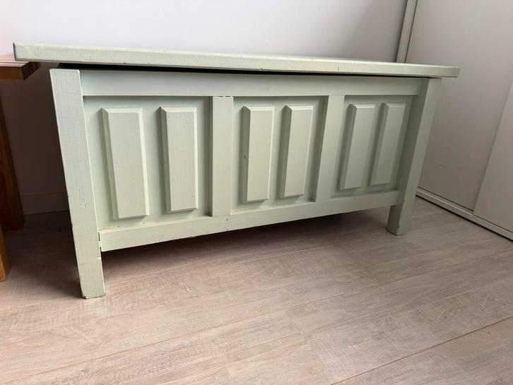 Eikenhouten Dekenkist, Huis en Inrichting, Kasten | Overige, Gebruikt, Ophalen