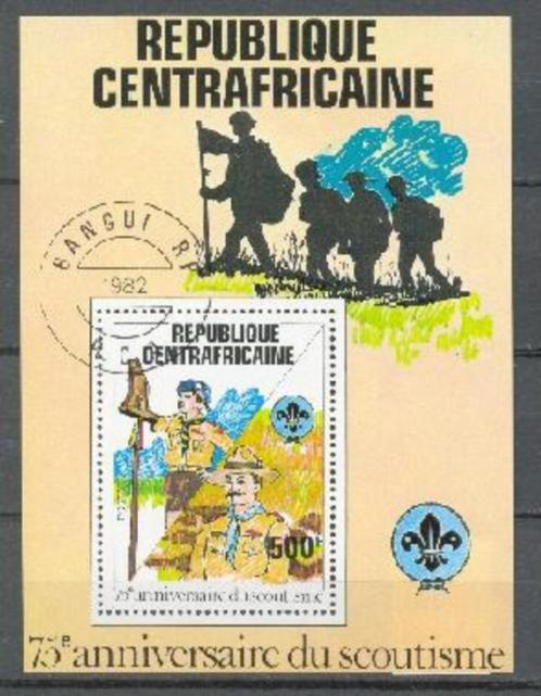 Centraal Afrika Scouting blok 163, Postzegels en Munten, Postzegels | Afrika, Overige landen, Verzenden