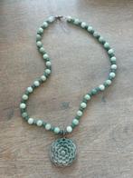 Appel groene jade ketting, Sieraden, Tassen en Uiterlijk, Ophalen of Verzenden, Nieuw