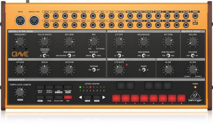 Behringer Crave - semi-modular analog synthesizer, Muziek en Instrumenten, Synthesizers, Zo goed als nieuw, Overige aantallen