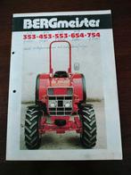 Bergmeister Tractor Brochure folder, Ophalen of Verzenden, Gelezen, Autotechniek, Bergmeister