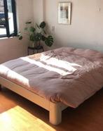 Auping auronde wit 160 x 200, Ophalen, Zo goed als nieuw, Tweepersoons