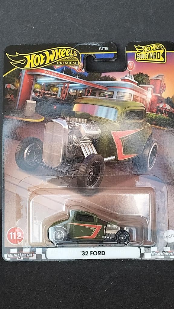 Ford Hotrod 1932 1:64 3inch Hotwheels Premium Pol, Auto, Verzenden, Nieuw, Mattel
