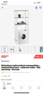 Nieuw wasmachine kast! Gratis verzending, Witgoed en Apparatuur, Minder dan 85 cm, Verzenden, Minder dan 10 liter, Zo goed als nieuw