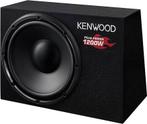 Kenwood Subwoofer 1200W met Versterker, Auto diversen, Ophalen of Verzenden, Gebruikt