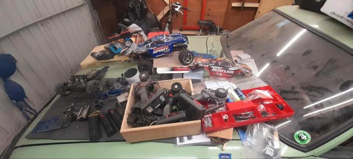 Traxxas rustler nitro 2.5, Hobby en Vrije tijd, Modelbouw | Radiografisch | Auto's, Gebruikt, Auto offroad, Nitro, Schaal 1:10