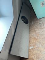 Aanrechtblad met ronde rvs spoelbak 280cm, Huis en Inrichting, Ophalen, Gebruikt, 200 cm of meer, Minder dan 100 cm