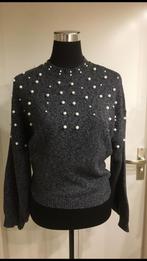 Toffe trui met (nep)parels, Kleding | Dames, Truien en Vesten, Jennyfer, Ophalen of Verzenden, Zo goed als nieuw, Grijs