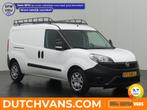 Fiat Dobló Cargo 1.3MJ 90PK Maxi Lang | Imperiaal | Trekhaa, Auto's, Bestelauto's, Euro 5, Stof, Gebruikt, Zwart