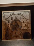 Industriële klok zgan met spiegel., Ophalen, Zo goed als nieuw, Wandklok