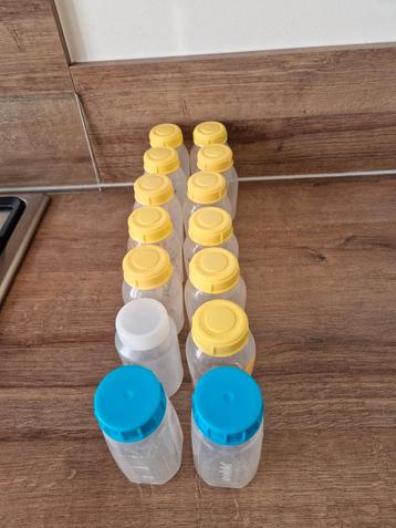 14 (Medela) Flesjes voor Afkolven beschikbaar voor biedingen