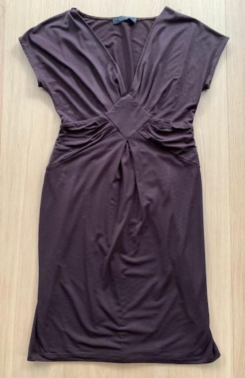 Zomer Jurkje van Twinset Simona Barbieri, maat S, zgan (R22), Kleding | Dames, Jurken, Zo goed als nieuw, Maat 38/40 (M), Bruin