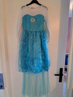 Elsa frozen jurk Maat 140 met accessoires, Ophalen of Verzenden, Zo goed als nieuw, 134 t/m 140, Meisje