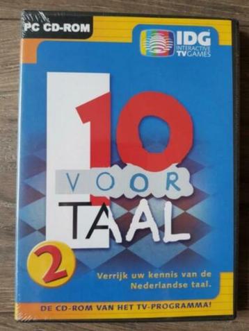 Spel : PC cd-rom -- 10 voor taal -- deel 2 (nieuw in folie!) beschikbaar voor biedingen