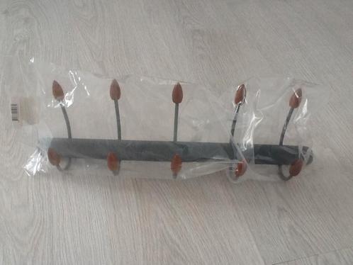 Kapstok grijs/bruin, Huis en Inrichting, Woonaccessoires | Kapstokken, Nieuw, Wandkapstok, Minder dan 100 cm, Metaal, Ophalen of Verzenden