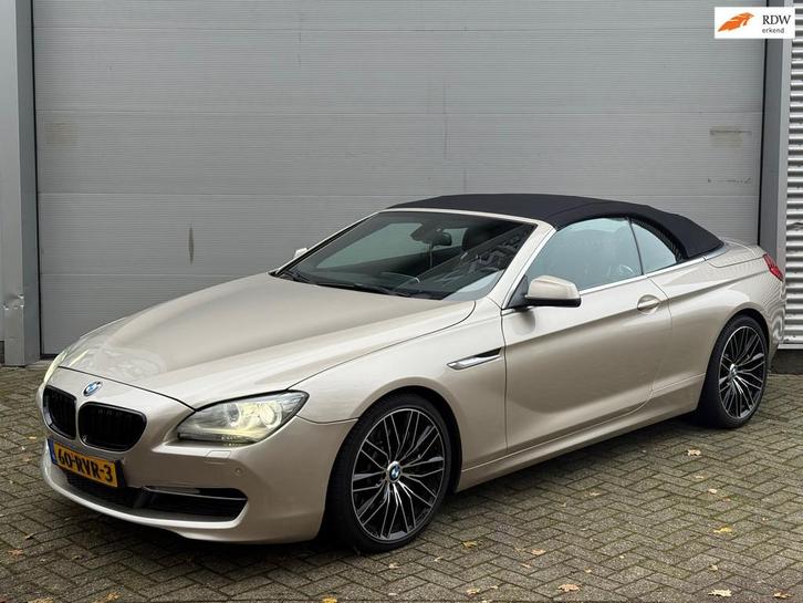 BMW 6-serie Cabrio 650i High Executive l Navi l Xenon l revi, Auto's, BMW, Bedrijf, Te koop, 6-Serie, ABS, Airbags, Airconditioning