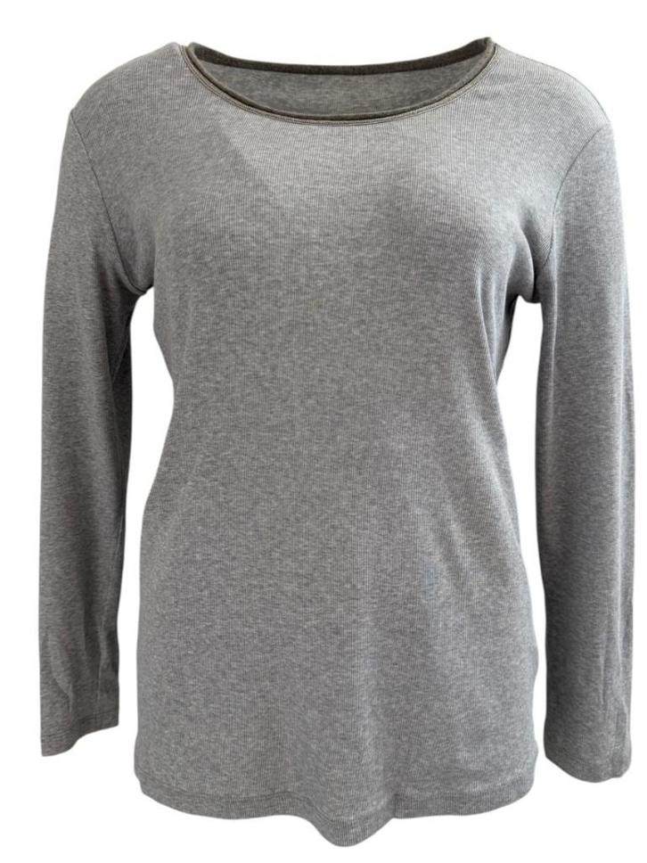 Fabiani Filippi shirt lange mouw L, Kleding | Dames, Truien en Vesten, Zo goed als nieuw, Grijs, Ophalen of Verzenden