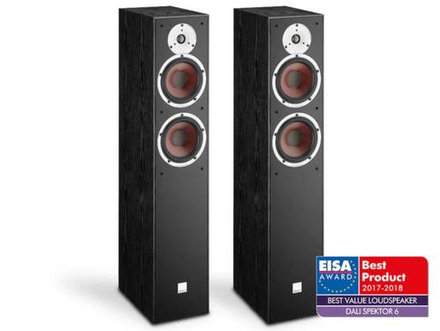 Dali Spektor 6, uitstekende prijs/kwaliteit, originele dozen, Audio, Tv en Foto, Luidsprekers, Gebruikt, Front, Rear of Stereo speakers