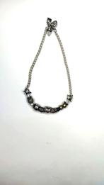 Otazu zilveren ketting met kristallen, met certificaat, Met kristal, Ophalen of Verzenden, Zo goed als nieuw, Zilver