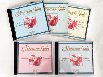 Strauss Gala Classic collectie CD – 5 st. nieuw.  beschikbaar voor biedingen