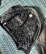 MNG Leren Jas - Maat M | Leather Jacket MNG - Size Medium, Ophalen of Verzenden, Gedragen, Maat 48/50 (M), Zwart