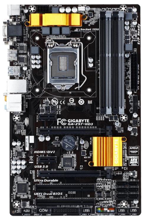 Motherload™ - Gigabyte GA-Z97-HD3 Socket 1150 ATX mamaplank, Computers en Software, Moederborden, Zo goed als nieuw, Intel, DDR3