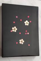 4 antieke Aziatische lacquer lakdoosjes parelmoer met fiches, Ophalen